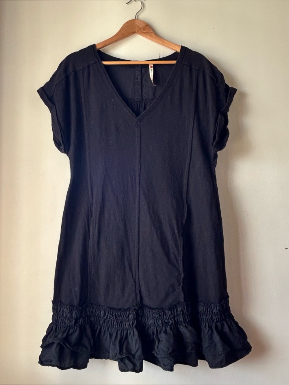 Daily Practice by Anthropologie Ruffle-Hem Mini Dress Medium